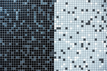 Decorative seamless mosaic tiles background