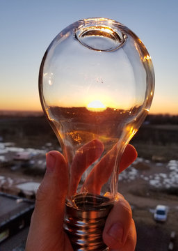 Sun in the lightblub