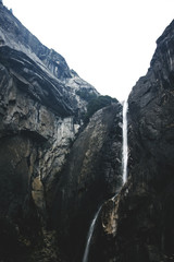 Yosemite falls in Yosemite National Park with beautiful view