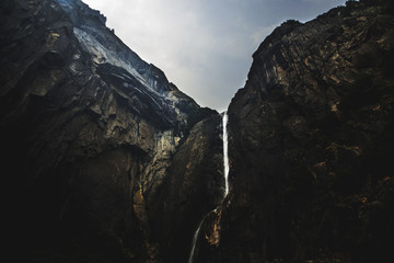 Yosemite falls in Yosemite National Park with beautiful view