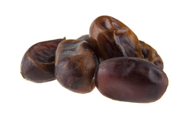 dates isolated on white background