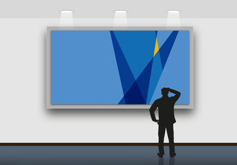 Obraz premium art - art abstrait - art moderne - art contemporain - exposition - comprendre - interrogation
