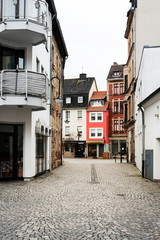 SAARBRUCKEN, GERMANY - April 1, 2018: Old Town Saarbrucken, Germany