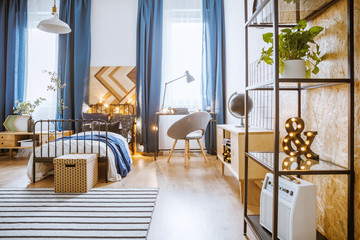Modern designed bedroom