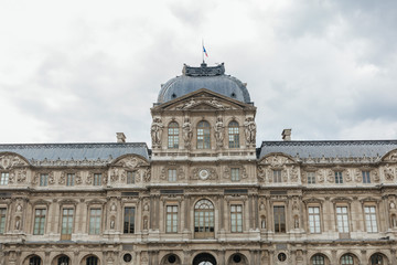 Fototapeta na wymiar The Louvre in Paris, France