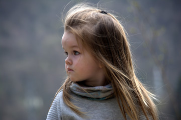 little girl portrait