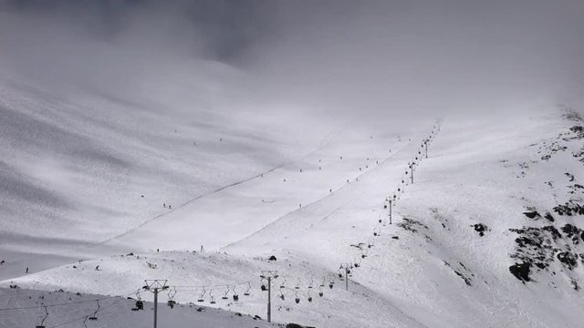 Skiing in the Tatra Mountains