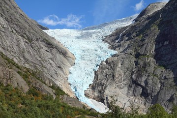 Fototapeta na wymiar Glacier in Norway