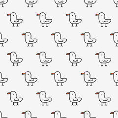 seamless chicken pattern