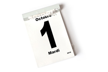 1. Octobre 2019