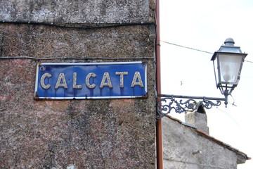 Calcata, antico borgo italiano