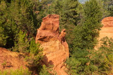 Ockersteinbruch bei Roussillon