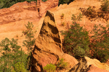 Ockersteinbruch bei Roussillon