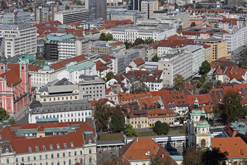 Ljubljana Aerial