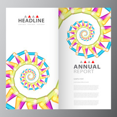 Annual business report template