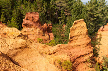 Ockersteinbruch bei Roussillon
