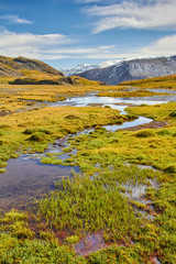 Fototapeta premium Siberia, Russia, Tayga, Mountines, Dzelo, Mongolia