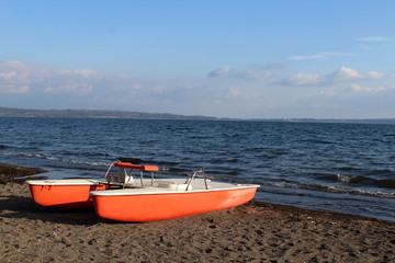 rescue pedal boat