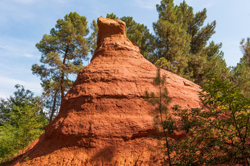 Ockersteinbruch bei Roussillon