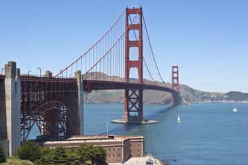 Golden Gate bridge northern California
