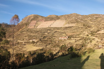 Ciudad de Chinchero en Cusco Perú