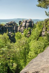 Sandstone rocks