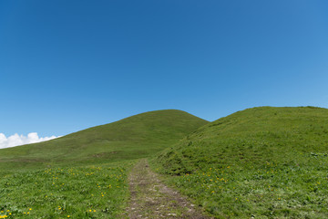 Zwei Hügel