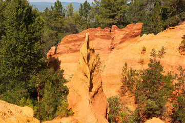 Ockersteinbruch bei Roussillon