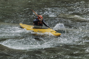 Pirag&uuml;ista remando