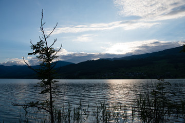 Abendstimmung am See