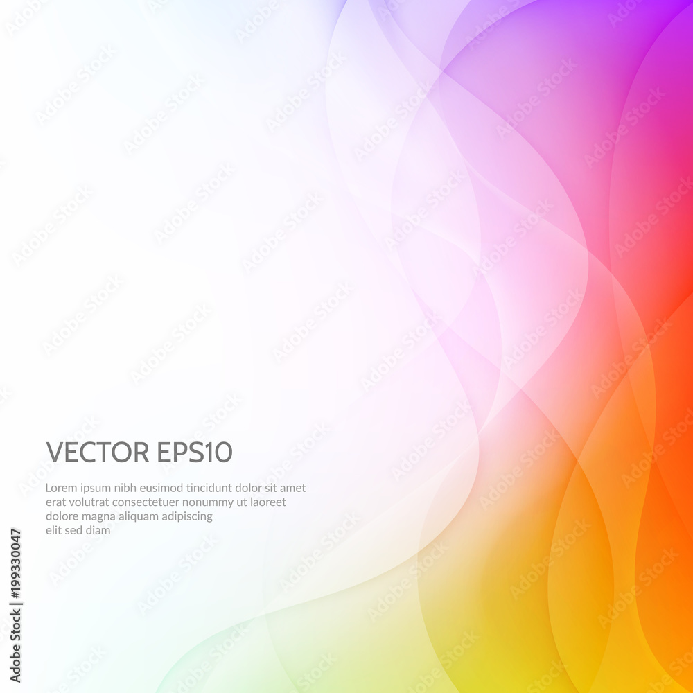 Poster vector abstract backgrounds. shiny business background with wave.