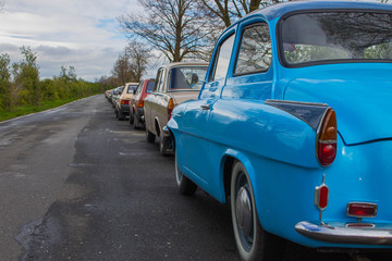 Czechoslovakia and russian old cars
