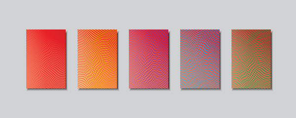 Multicolored abstract vector backgrounds. EPS 10.