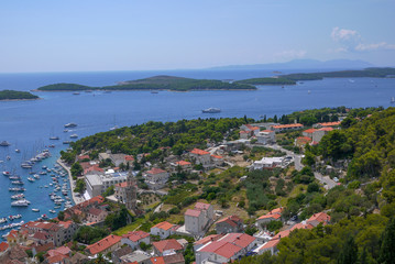Obraz premium Hvar, Croatia.