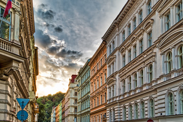 Fototapeta premium ancient buildings of Prague