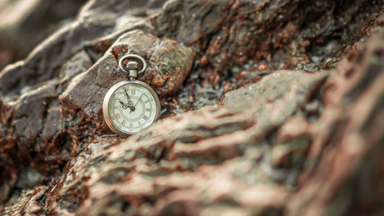 Watch Necklace On Stone 