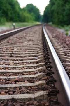 bahn, zug, bahn, bahn, bahn, transport, anreisen, bahn, stahl, bef&ouml;rderung, road, bahn, metall, leitung, way, fahrt, aussicht, anweisungen, landschaft, himmel, day, bahn, kies, b&uuml;geln, horizont, schie