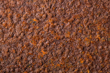 Corroded colorful rusty metal texture background