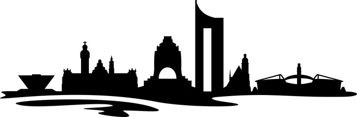 Skyline Leipzig © SimpLine