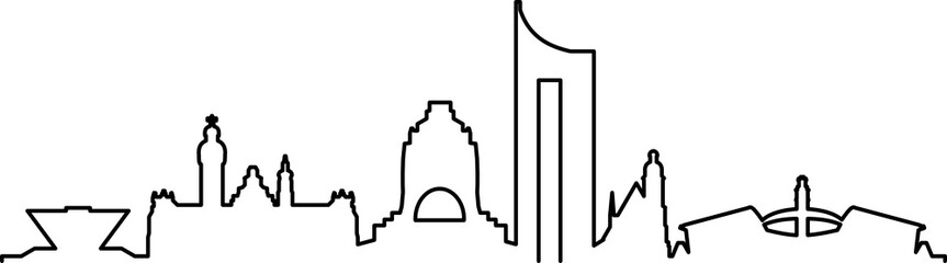 Skyline Leipzig © SimpLine