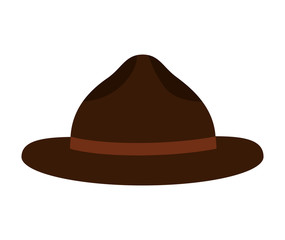 hat for men accessory vector illustration design