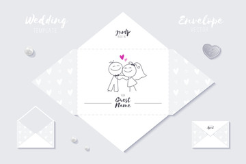 wedding vector template
