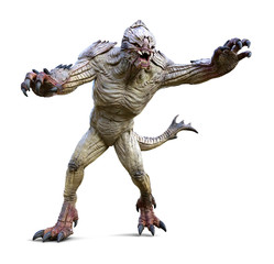 Aggressive Alien Attacking © AlienCat