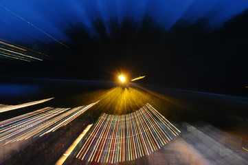 phare de voiture éblouissement