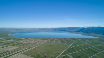 large lake for irrigation
