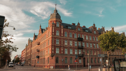 Fototapeta na wymiar Building in Lund