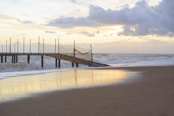 Obraz premium winter sea