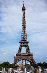 Eiffel tower, Paris, France, June 25, 2013