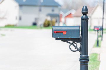 Mail box in the united states