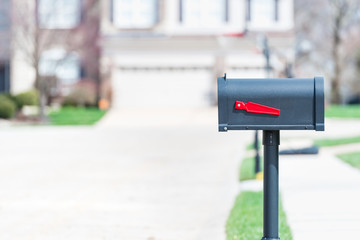 Mail box in the united states